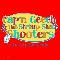 Retro Captain Geech And The Shrimp Shack Shooters Daily At Party Pier Santa Hat thumb 1