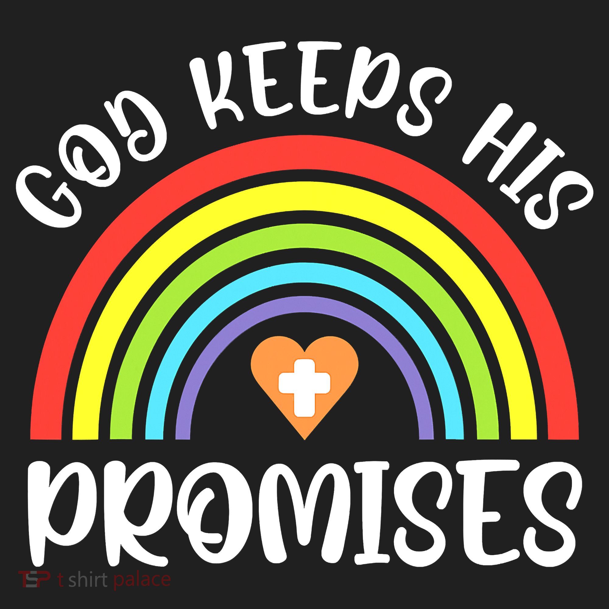 Rainbow Christian God Keeps His Promises Bible Noah Tumbler