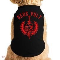 Roman Catholic Gift Deus Vult Crusader Doggie Tank thumb 0