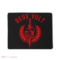 Roman Catholic Gift Deus Vult Crusader Mousepad thumb 0