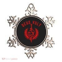 Roman Catholic Gift Deus Vult Crusader Ornament thumb 0