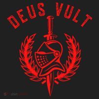 Roman Catholic Gift Deus Vult Crusader Golf Towel thumb 3