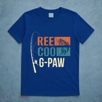 Reel Cool Gpaw Grandpa Angler Fishing Fisher Gift Meaningful Gift T-Shirt thumb 5
