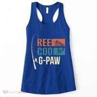 Reel Cool Gpaw Grandpa Angler Fishing Fisher Gift Meaningful Gift Women's Tank Top thumb 0