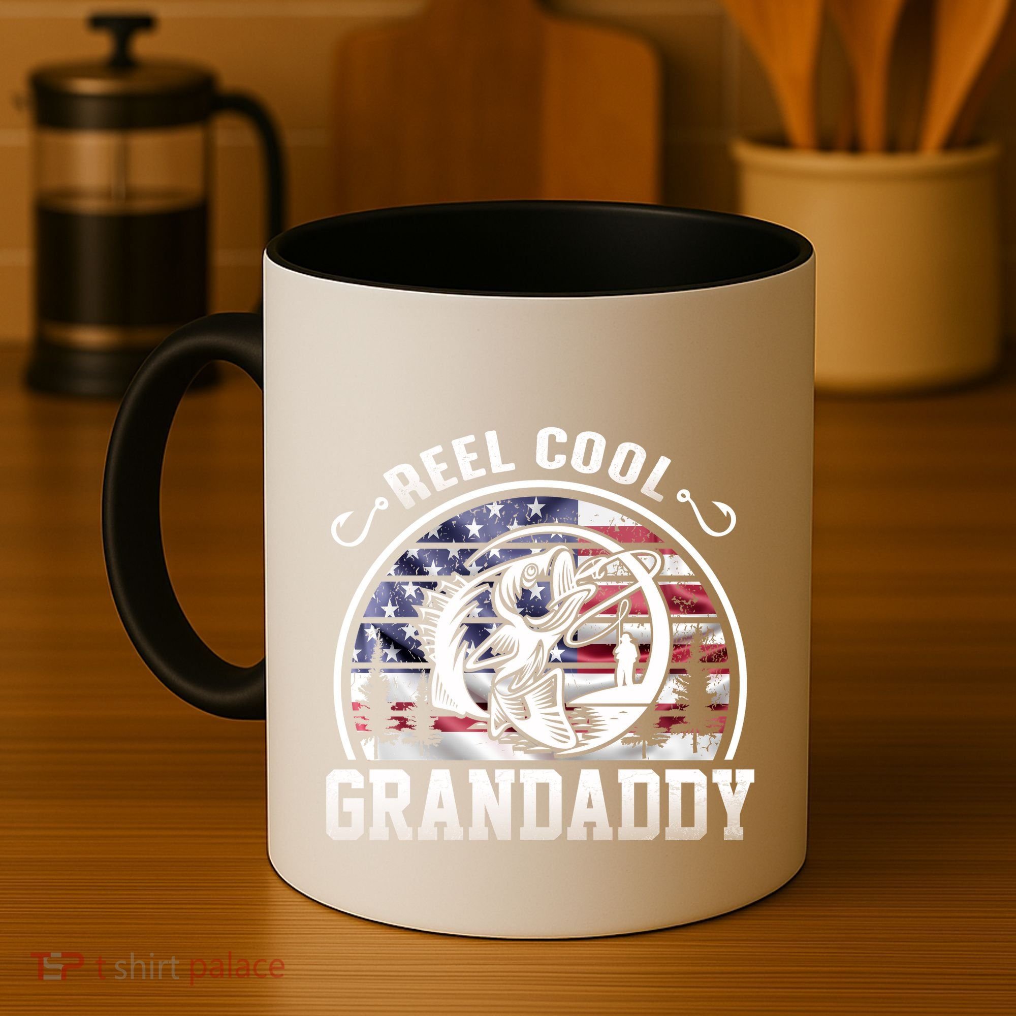Reel Cool Grandaddy Fishing Apparel Coffee Mug