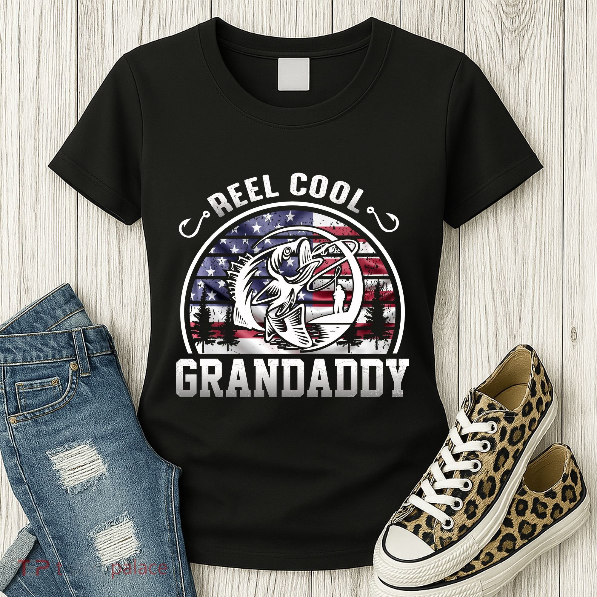 Reel Cool Grandaddy Fishing Apparel Women's T-Shirt