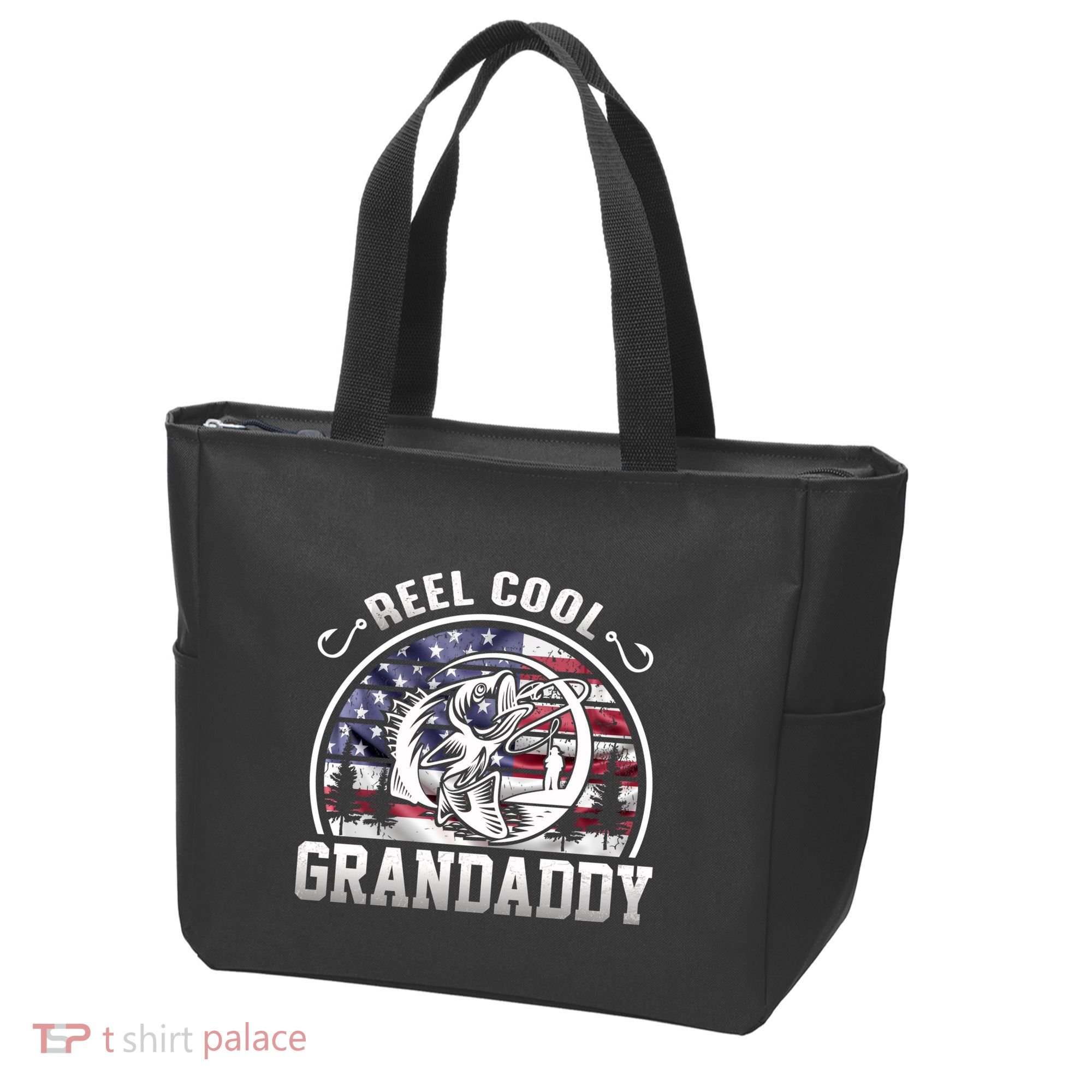 Reel Cool Grandaddy Fishing Apparel Tote Bag