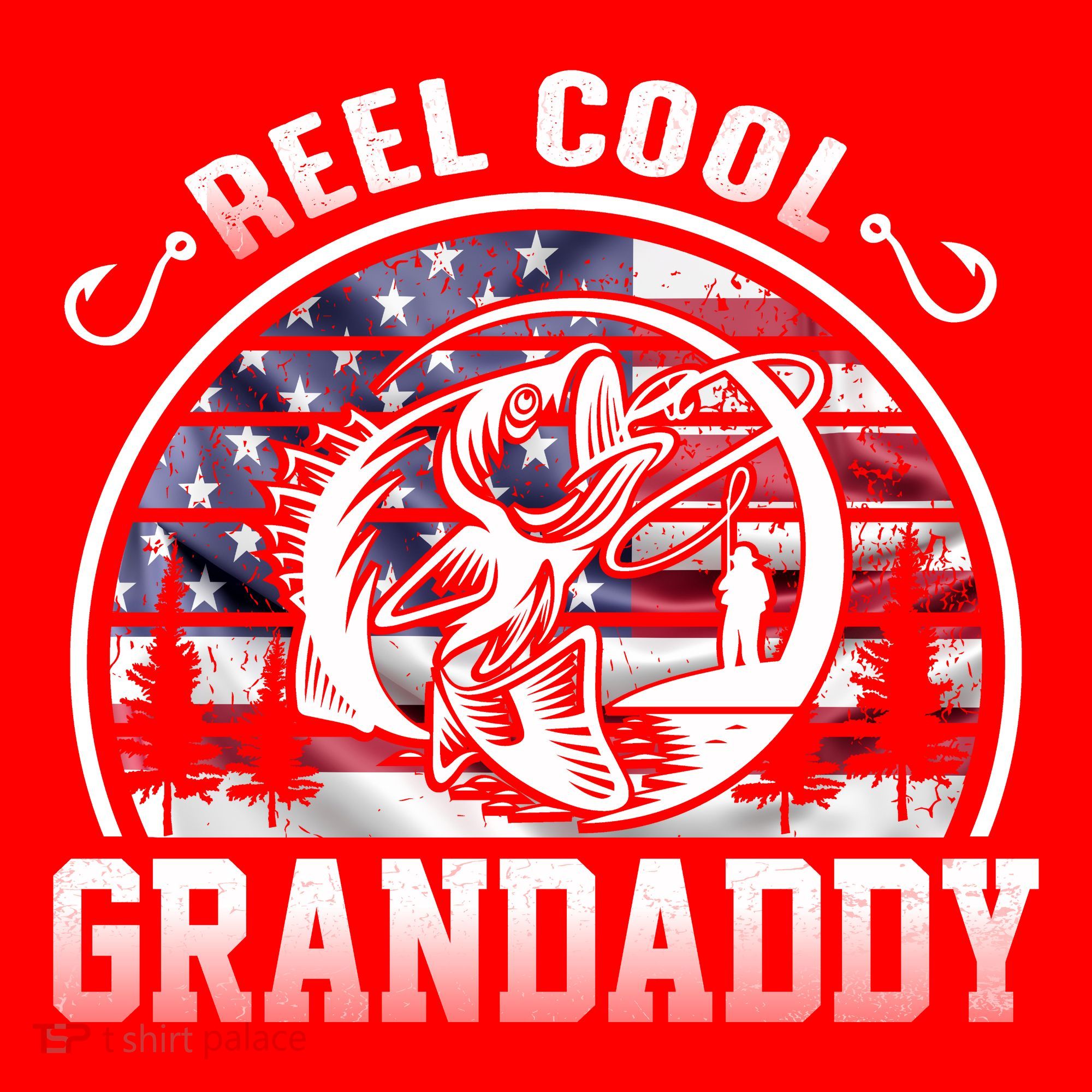 Reel Cool Grandaddy Fishing Apparel Santa Hat