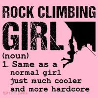 Rock Climbing Girl Definition Mountain Climber Bouldering Coaster thumb 2