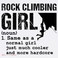 Rock Climbing Girl Definition Mountain Climber Bouldering Baby Bodysuit thumb 2