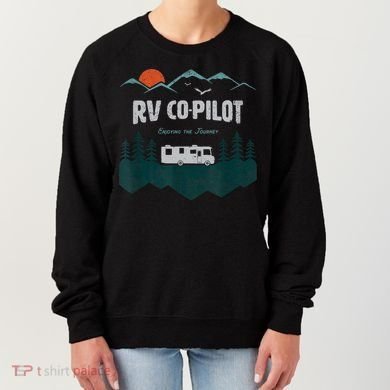 Rv Cocool Giftpilot Camping Gift Motorhome Travel Vacation Gift Women's Sweatshirt