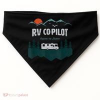 Rv Cocool Giftpilot Camping Gift Motorhome Travel Vacation Gift USA-Made Doggie Bandana thumb 0