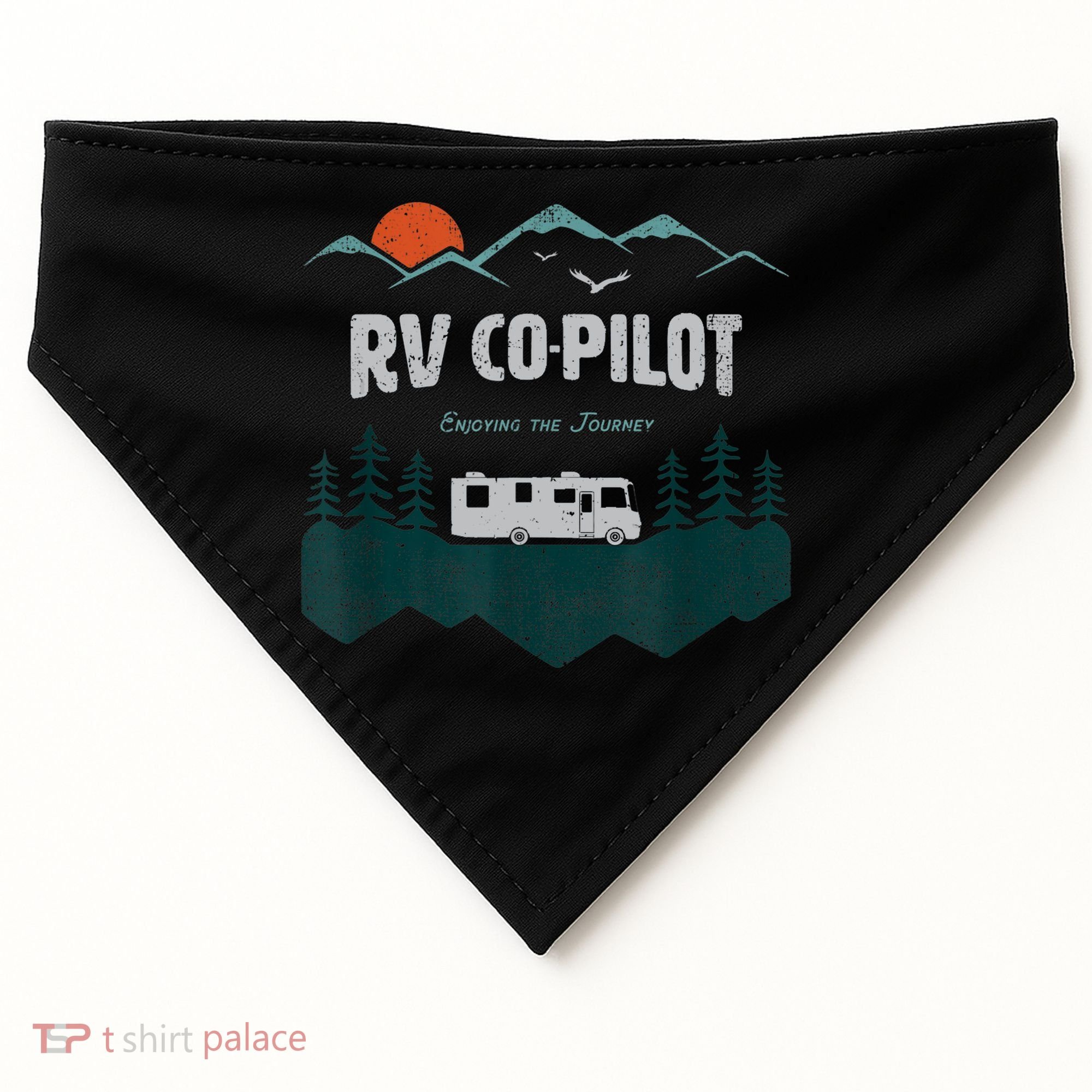 Rv Cocool Giftpilot Camping Gift Motorhome Travel Vacation Gift USA-Made Doggie Bandana