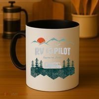 Rv Cocool Giftpilot Camping Gift Motorhome Travel Vacation Gift Coffee Mug thumb 4