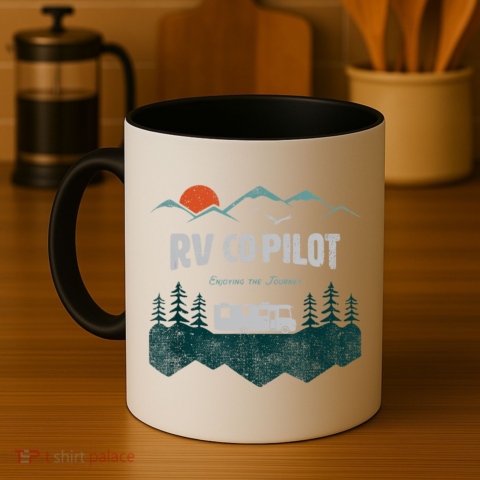 Rv Cocool Giftpilot Camping Gift Motorhome Travel Vacation Gift Coffee Mug