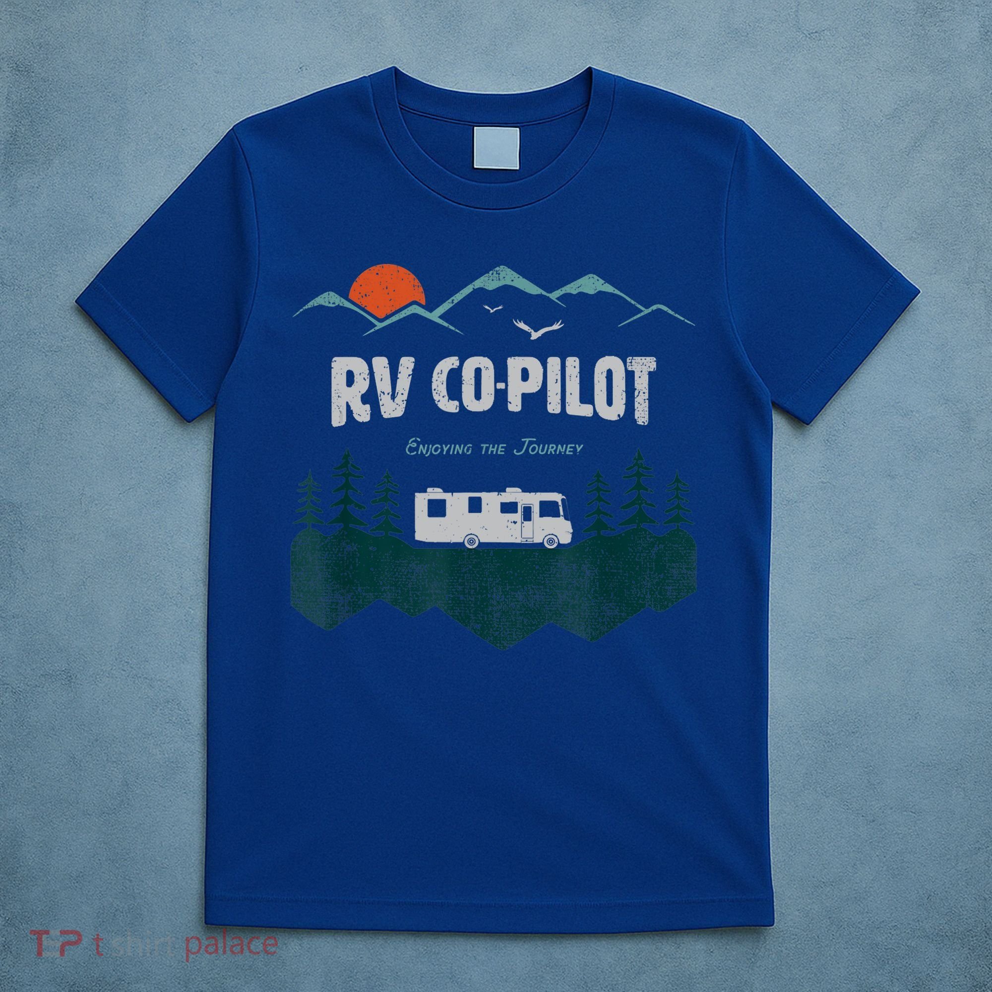 Rv Cocool Giftpilot Camping Gift Motorhome Travel Vacation Gift T-Shirt