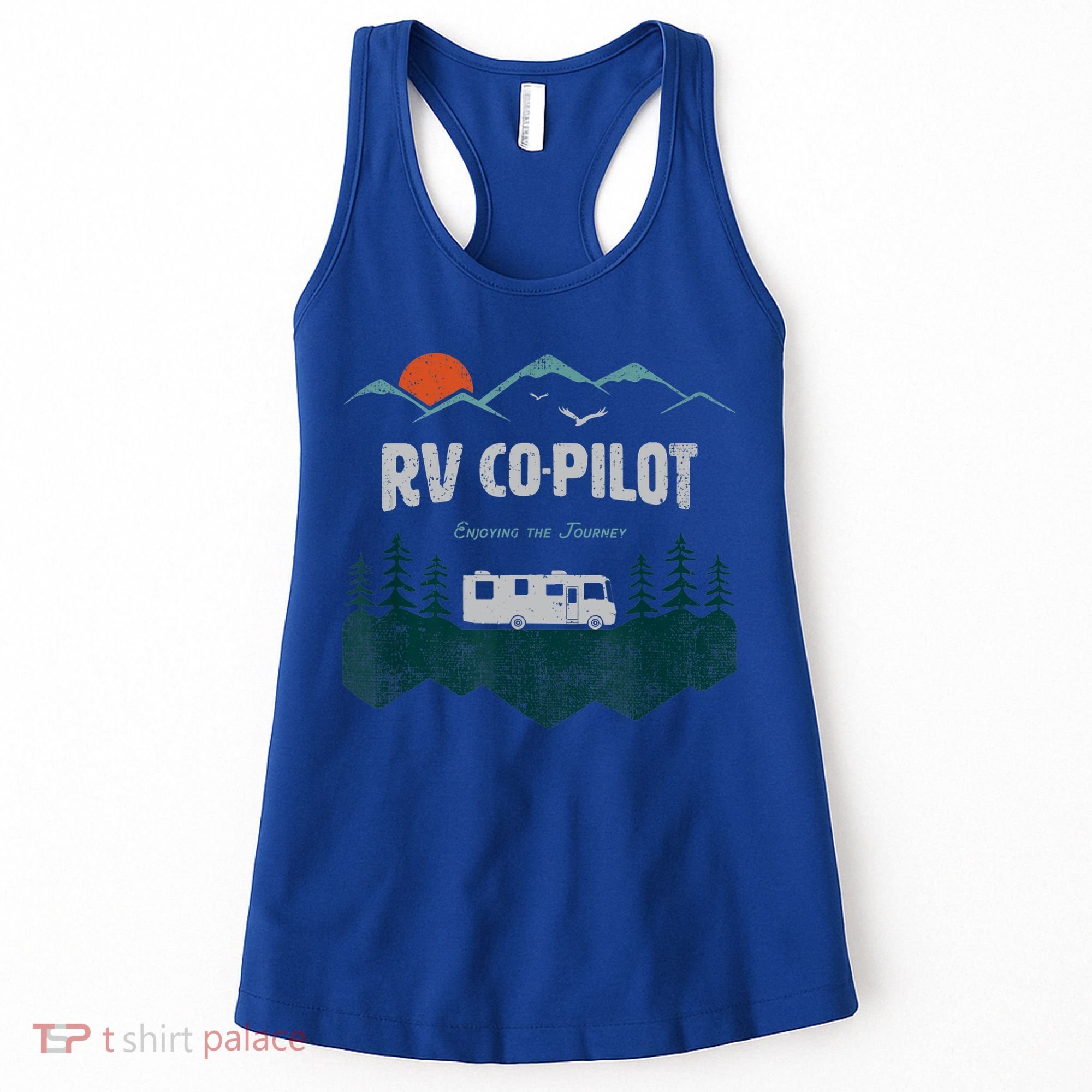 Rv Cocool Giftpilot Camping Gift Motorhome Travel Vacation Gift Women's Tank Top