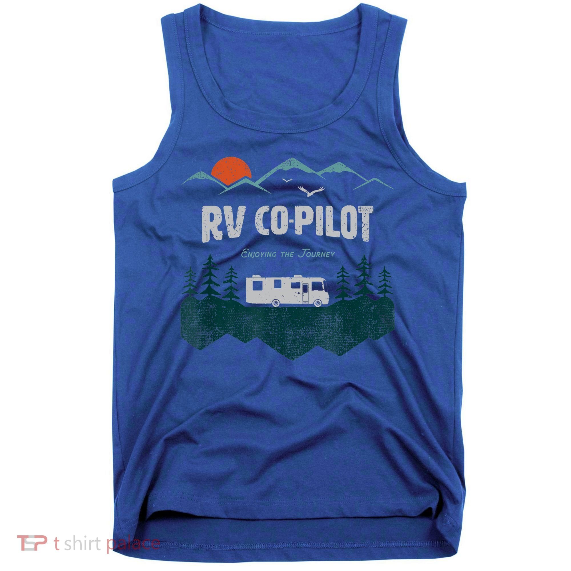Rv Cocool Giftpilot Camping Gift Motorhome Travel Vacation Gift Tank Top