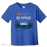 Rv Cocool Giftpilot Camping Gift Motorhome Travel Vacation Gift Toddler T-Shirt thumb 0