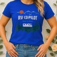 Rv Cocool Giftpilot Camping Gift Motorhome Travel Vacation Gift Women's T-Shirt thumb 2