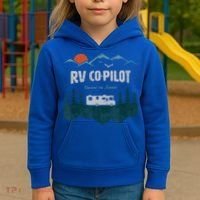 Rv Cocool Giftpilot Camping Gift Motorhome Travel Vacation Gift Kids Hoodie thumb 3