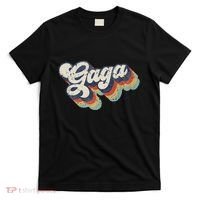 Retro Cute Gaga For Grandma Best Gaga Ever MotherS Day T-Shirt thumb 0