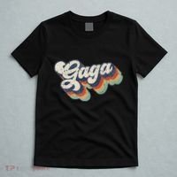 Retro Cute Gaga For Grandma Best Gaga Ever MotherS Day T-Shirt thumb 5