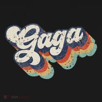 Retro Cute Gaga For Grandma Best Gaga Ever MotherS Day T-Shirt thumb 7