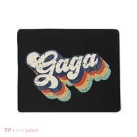 Retro Cute Gaga For Grandma Best Gaga Ever MotherS Day Mousepad thumb 0