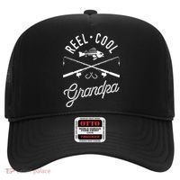 Reel Cool Grandpa Father's Day Gift Fishing Gift Hat thumb 0