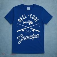 Reel Cool Grandpa Father's Day Gift Fishing Gift T-Shirt thumb 5