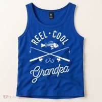 Reel Cool Grandpa Father's Day Gift Fishing Gift Tank Top thumb 2