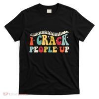 Retro Chiropractic Groovy Spinal Cord Chiropractor Funny T-Shirt thumb 0