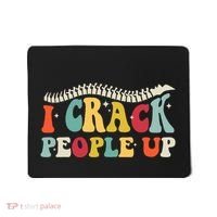 Retro Chiropractic Groovy Spinal Cord Chiropractor Funny Mousepad thumb 0