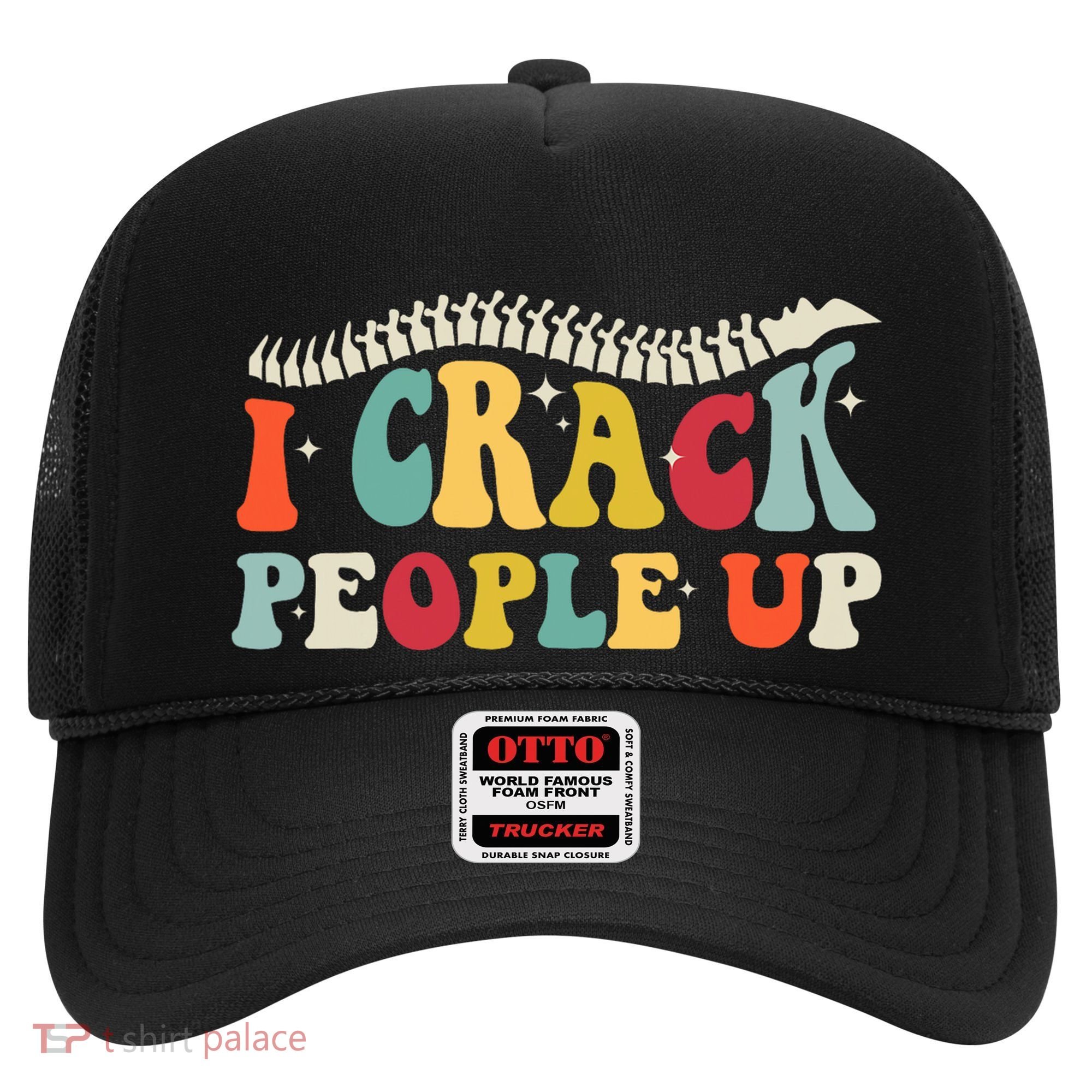 Retro Chiropractic Groovy Spinal Cord Chiropractor Funny Hat