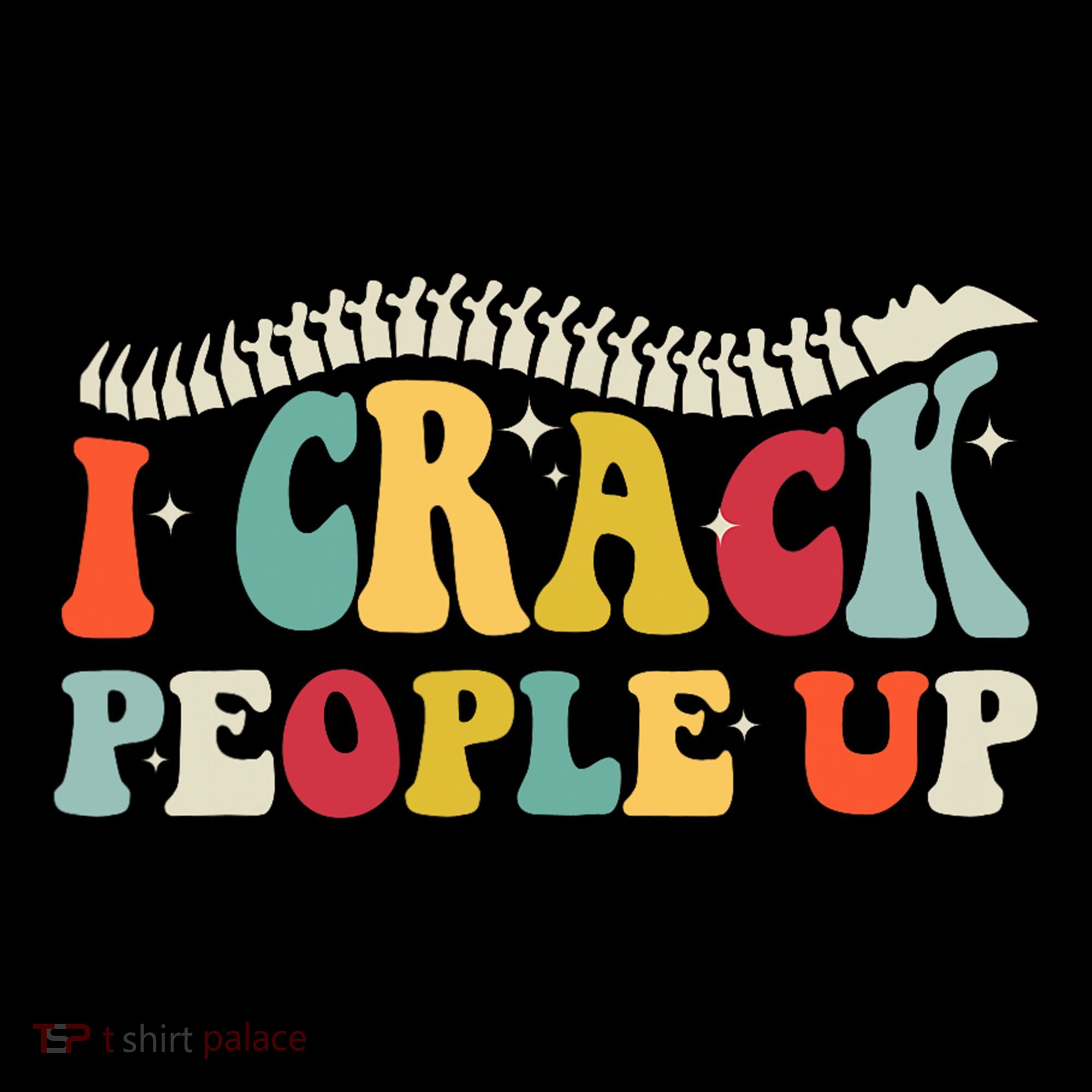 Retro Chiropractic Groovy Spinal Cord Chiropractor Funny Toddler T-Shirt