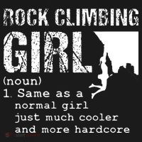 Rock Climbing Girl Definition Mountain Climber Bouldering Mousepad thumb 1