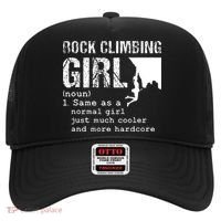 Rock Climbing Girl Definition Mountain Climber Bouldering Hat thumb 0