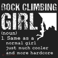 Rock Climbing Girl Definition Mountain Climber Bouldering Hat thumb 2
