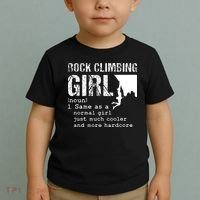 Rock Climbing Girl Definition Mountain Climber Bouldering Toddler T-Shirt thumb 2