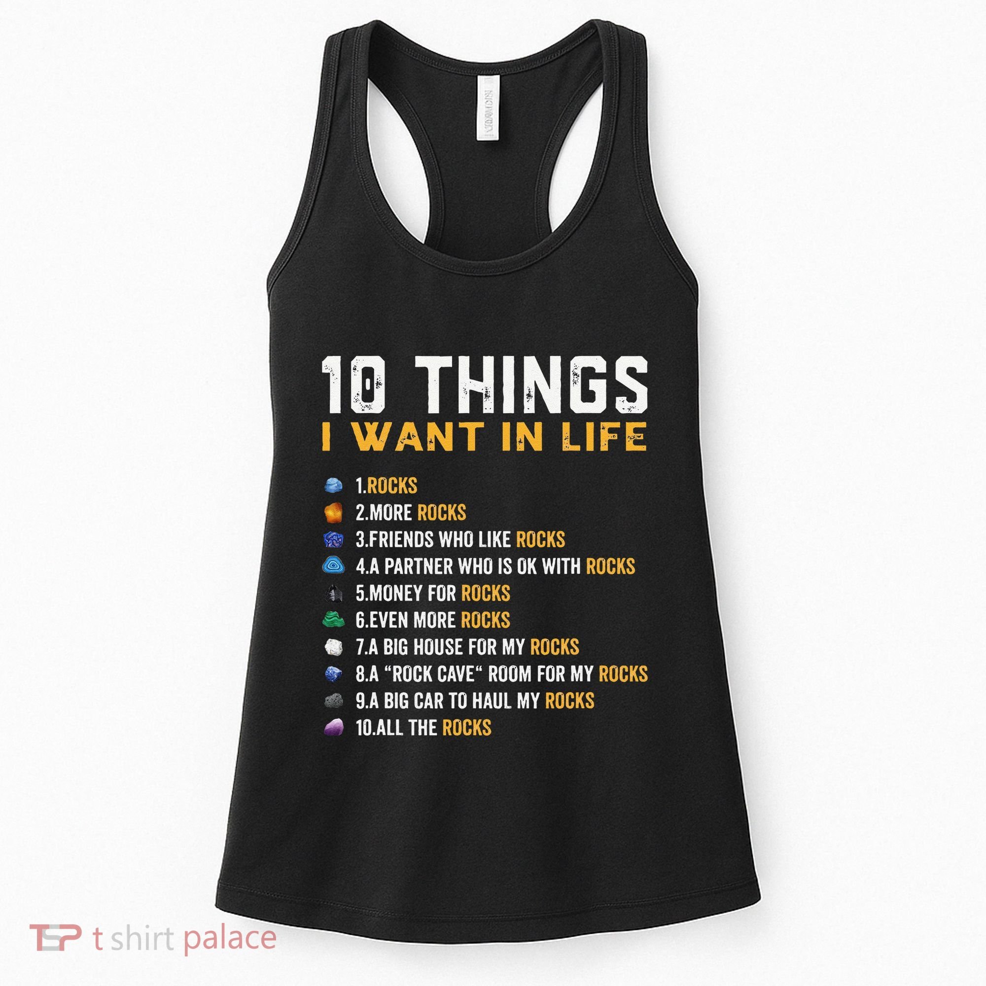 Rock Collector Geologist Joke For Geode Hunter Rockhounding Women's Tank Top