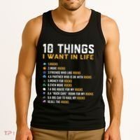 Rock Collector Geologist Joke For Geode Hunter Rockhounding Tank Top thumb 3