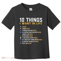 Rock Collector Geologist Joke For Geode Hunter Rockhounding Toddler T-Shirt thumb 0
