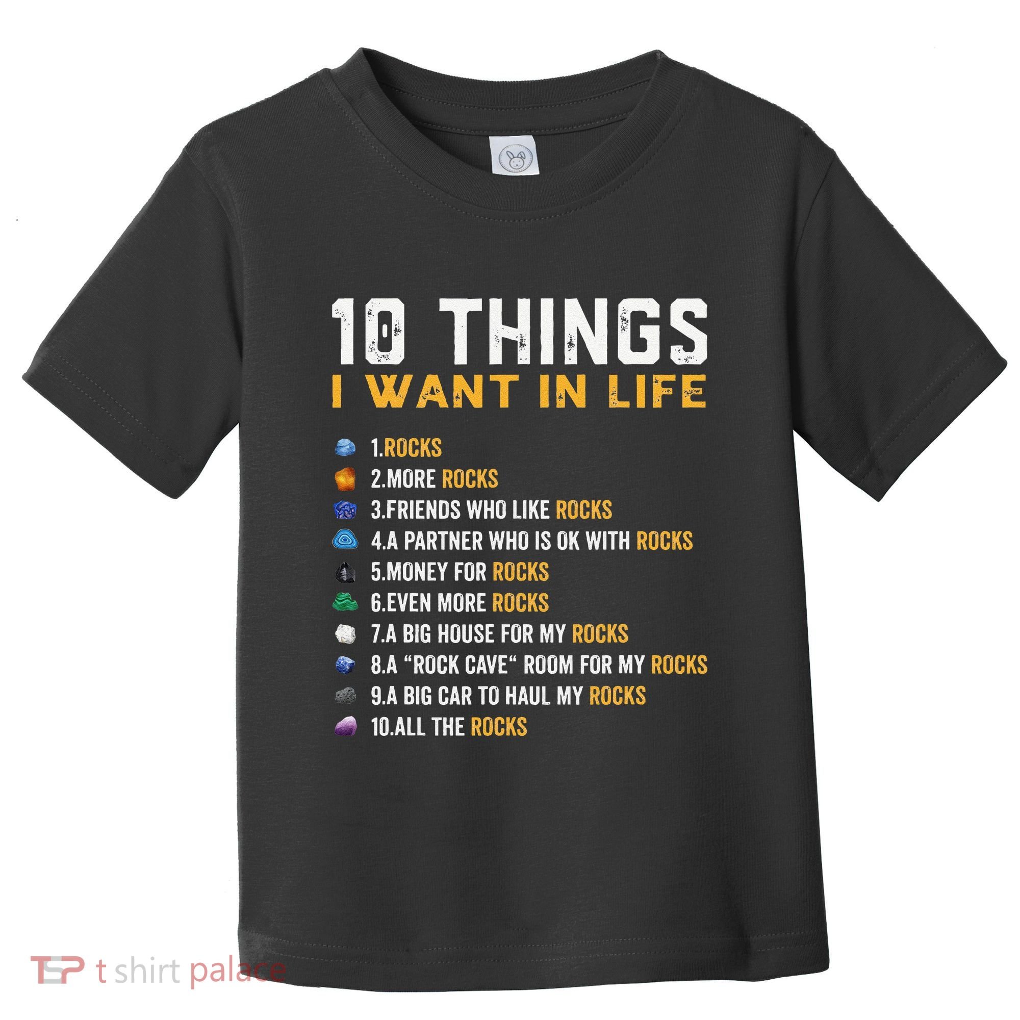 Rock Collector Geologist Joke For Geode Hunter Rockhounding Toddler T-Shirt