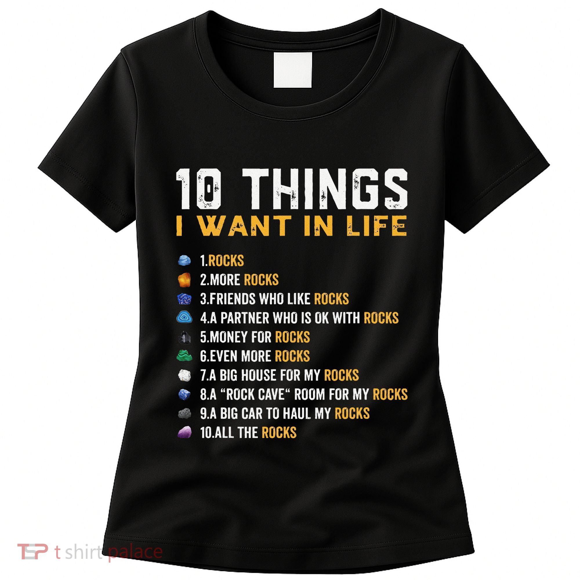 Rock Collector Geologist Joke For Geode Hunter Rockhounding Women's T-Shirt