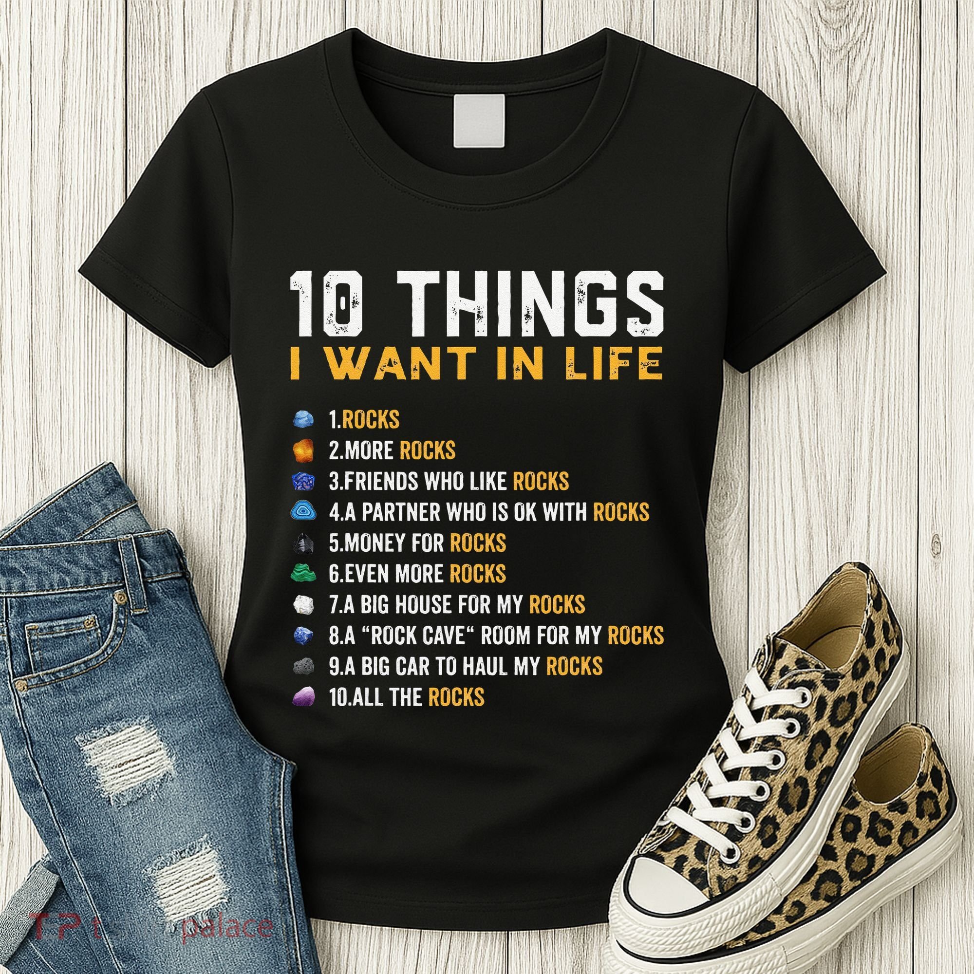 Rock Collector Geologist Joke For Geode Hunter Rockhounding Women's T-Shirt