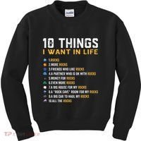 Rock Collector Geologist Joke For Geode Hunter Rockhounding Kids Sweatshirt thumb 0