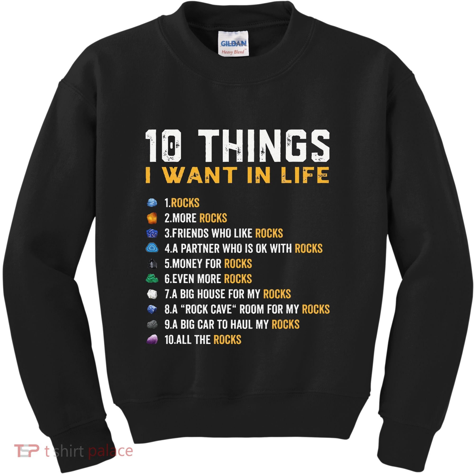 Rock Collector Geologist Joke For Geode Hunter Rockhounding Kids Sweatshirt