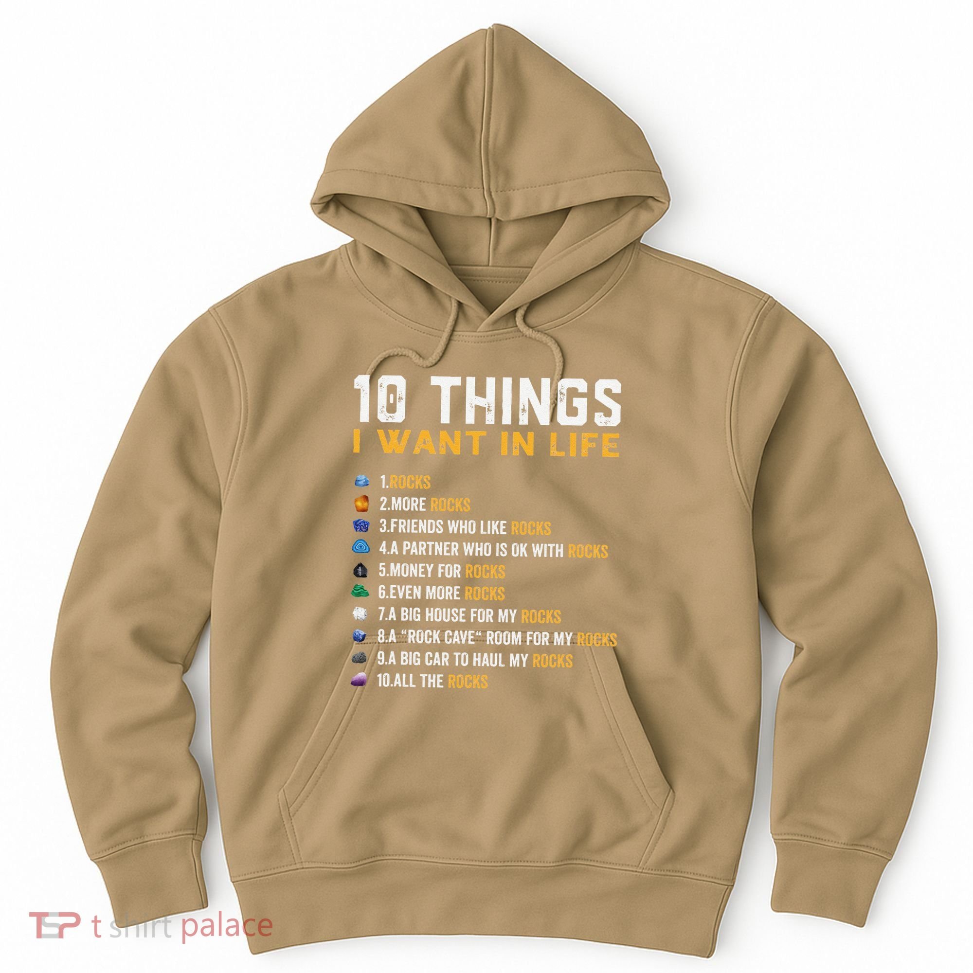 Rock Collector Geologist Joke For Geode Hunter Rockhounding Hoodie