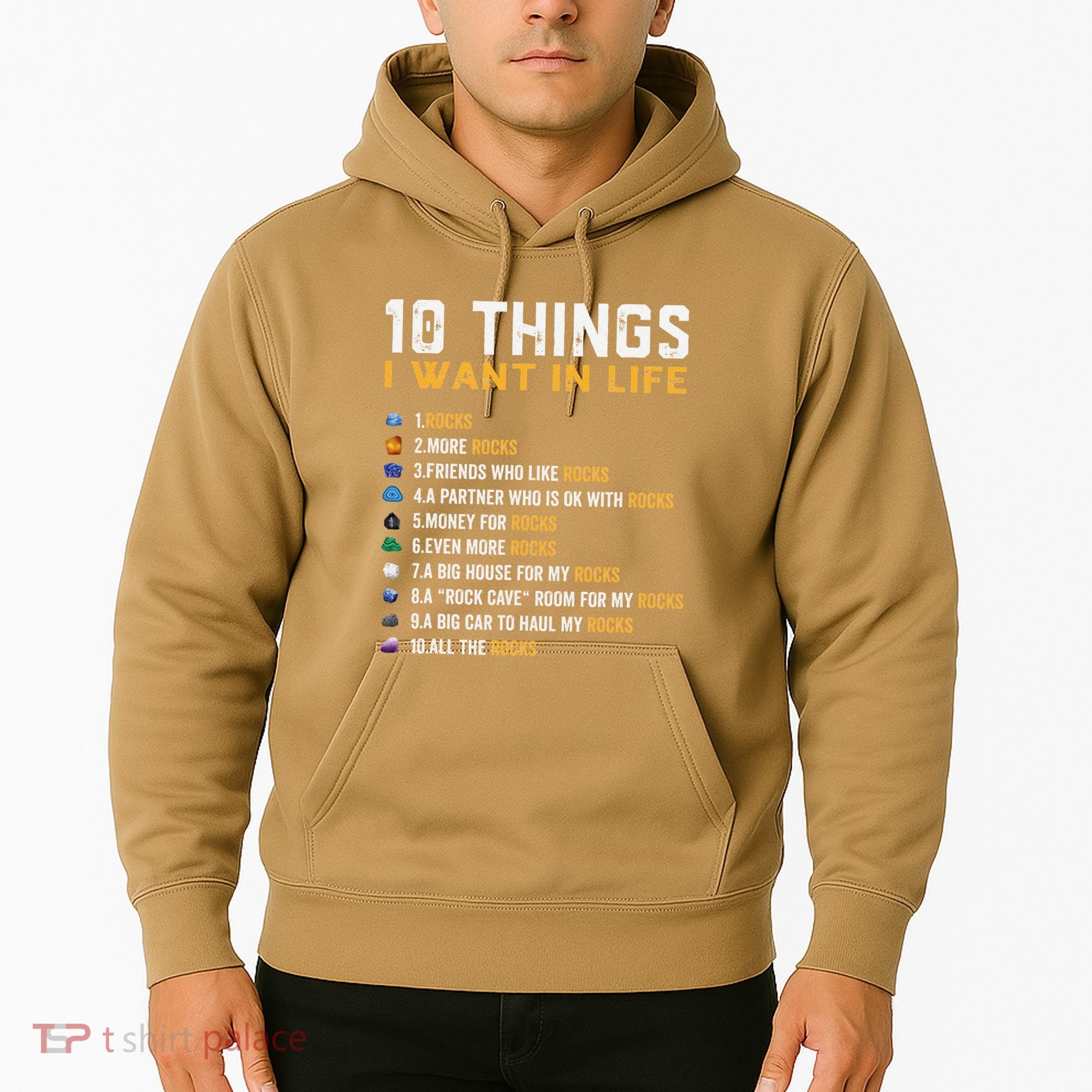 Rock Collector Geologist Joke For Geode Hunter Rockhounding Hoodie